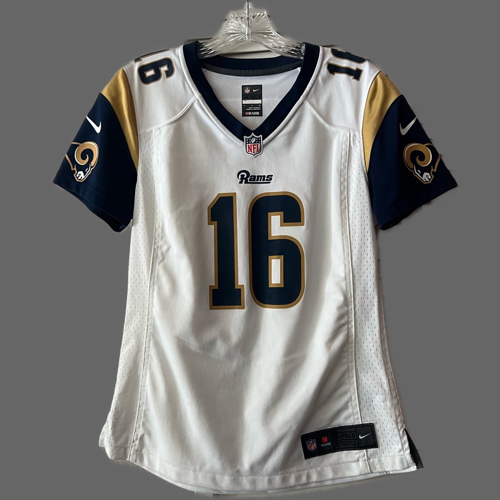 White and Navy NFL Rams Jersey